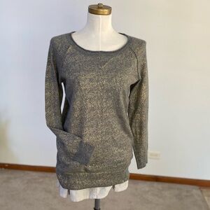 Vince Cashmere Sweater Gray Crew Neck old money preppy quiet luxury designer